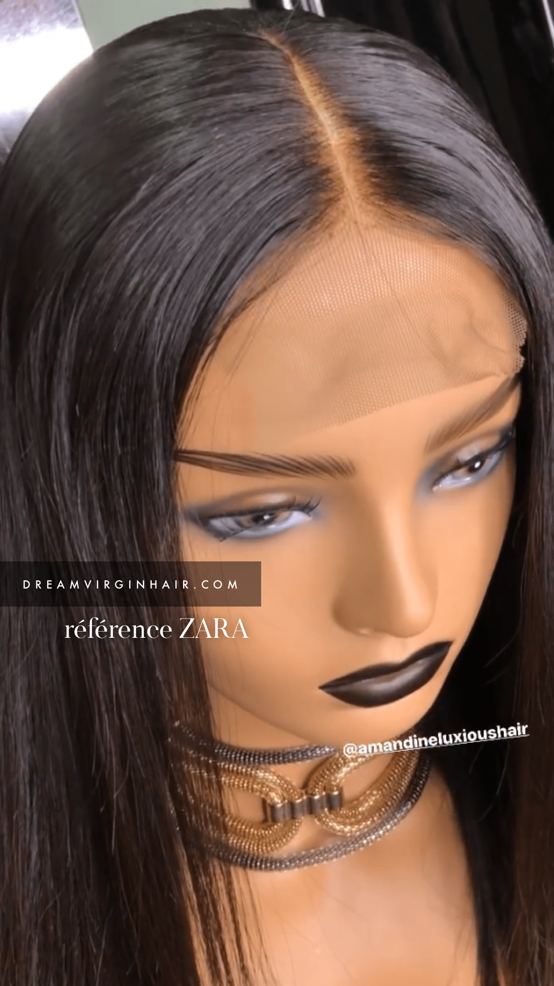 perruque sans colle glueless wig