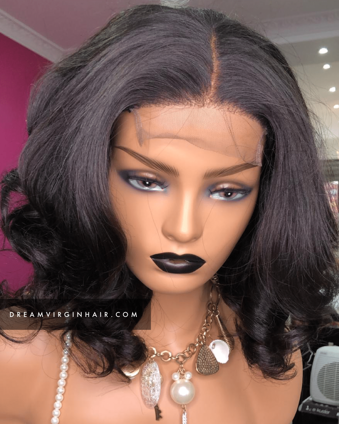 perruque closure cheveux naturels