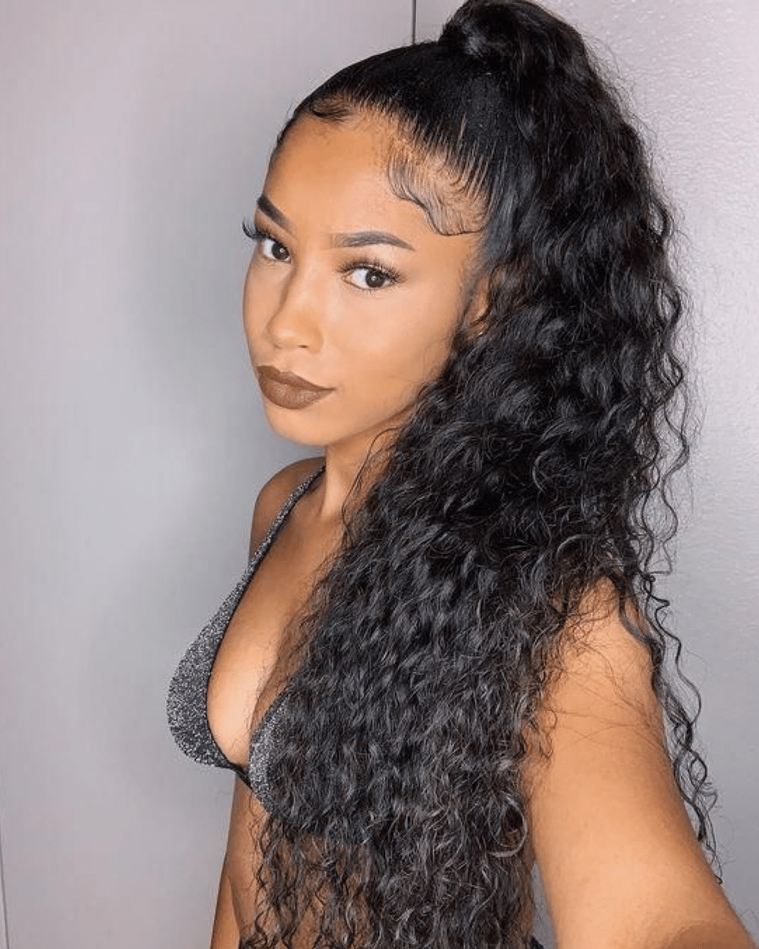 postiche queue de cheval Italian Curl